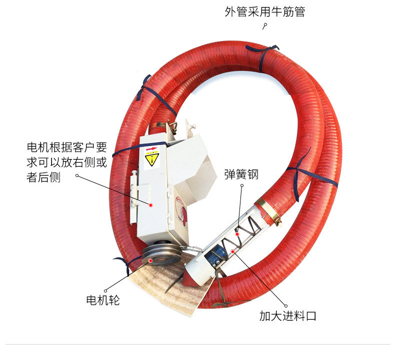 小型吸粮机细节